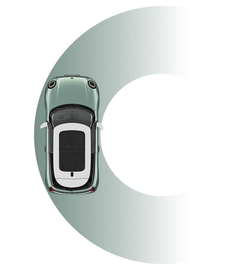MINI Cooper 3 врати - диаметър на завой